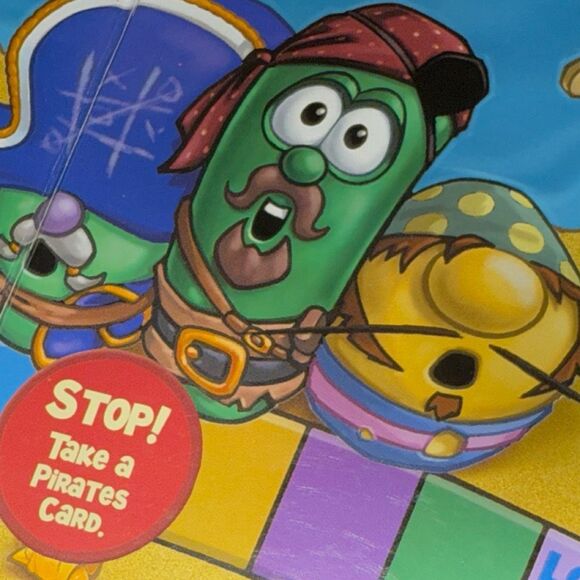 Vintage Jonah The Overboard Adventure Talicor VeggieTales Board Game Complete - Picture 4 of 13